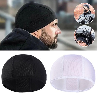 1Pcs Breathable Sports Quick-Drying Skull Cap Hat Riding Liner Helmet Inner C3J2