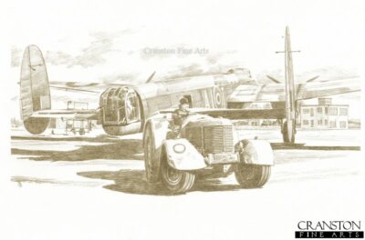 Dambuster Lancaster Luftfahrt Kunstdruck Frauen Auxiliary Air Force Bodenpersonal 
