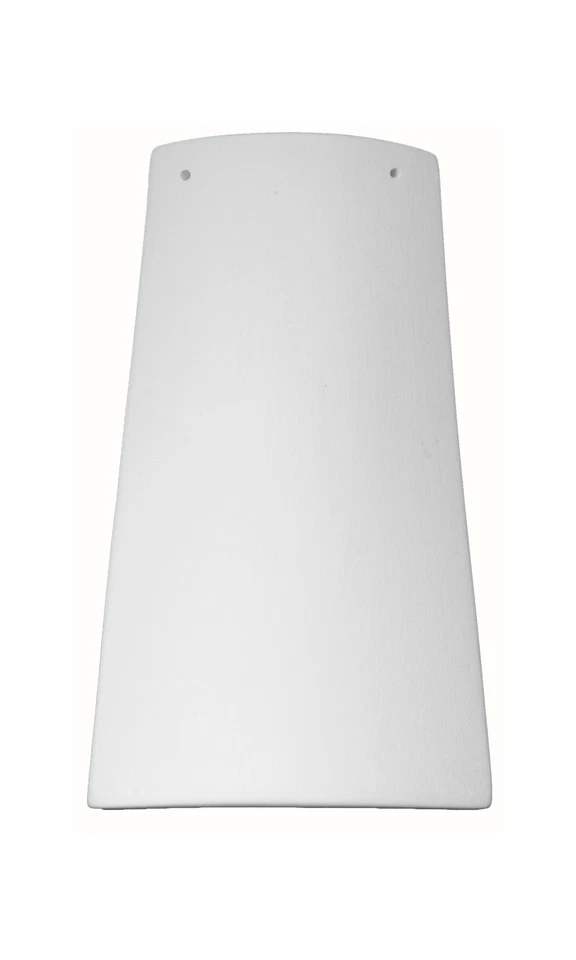 - SENZA MARCA/GENERICO – N. 01 TEGOLA IN COTTO BIANCO CM. 30 PRODOTTO ITALIANO X DECOUPAGE & DECORAZIONE