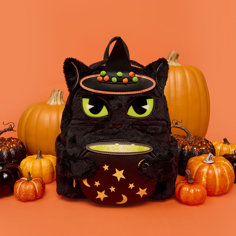 Loungefly Disney Hocus Pocus Binx Costume Light Up Glow Mini  display picture 2