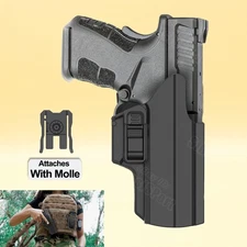 IPSC XD9 Holster w/ Molle Fit Springfield XD 9 Compact XD40 Full Size XDM XDS