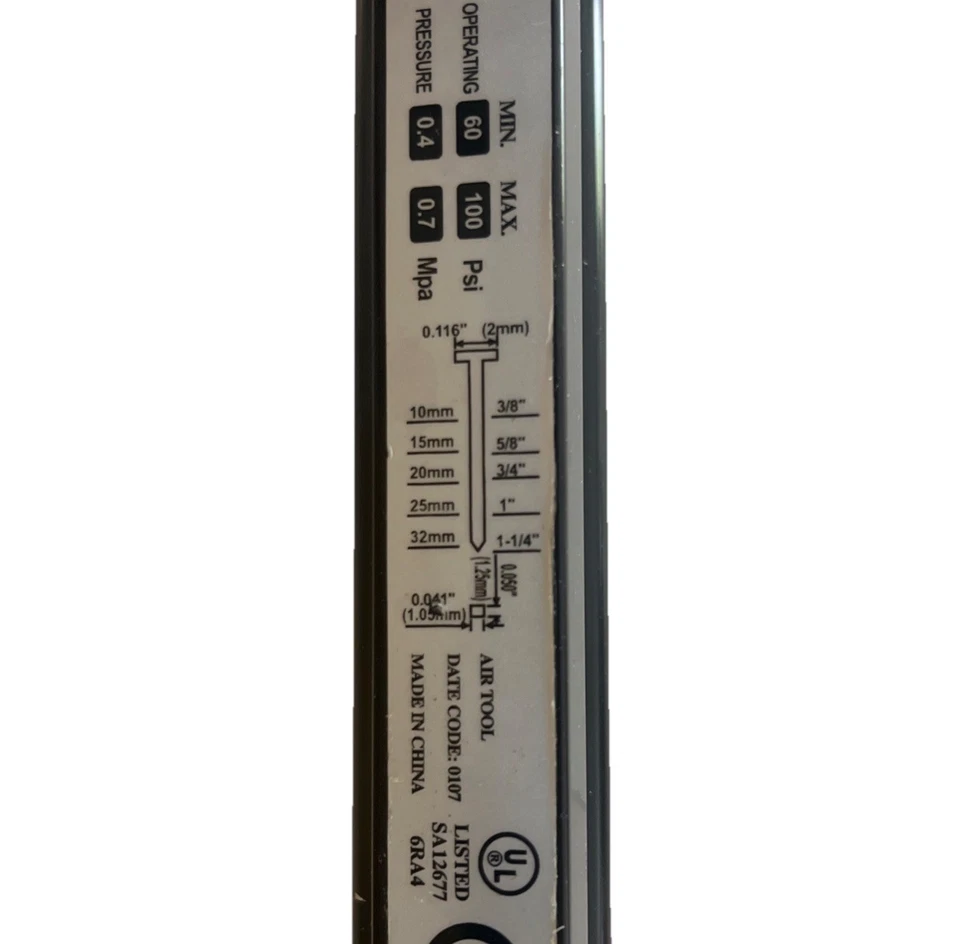 Clavadora Brad neumática Campbell Hayfield calibre 18 3/8”-1 1/4” F32 NB003004 Foto 4 de 4