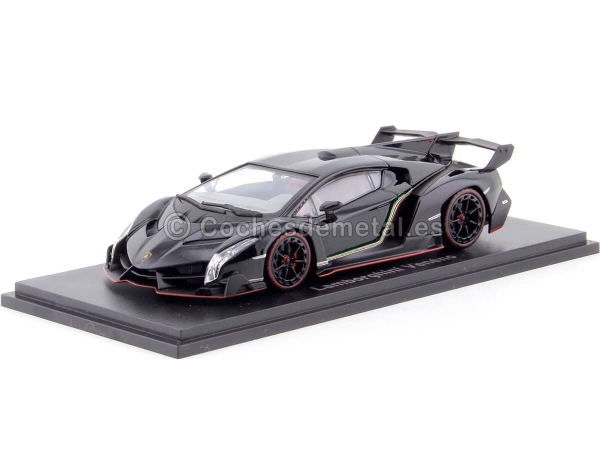 京商オリジナル 1/43 Lamborghini Veneno (マットブラック/レッドライン) 完成品 9jupf8b Amazon.co.jp: 京商オリジナル 1/43 Lamborghini Veneno (マット