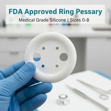 Flexible Silicone Vaginal Pessary Ring Pelvic...