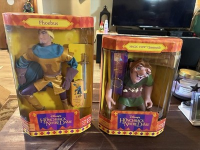 Vintage 1995 Disney Hunchback of Notre Dame Mattel Figure Lot Quasimodo Phoebus