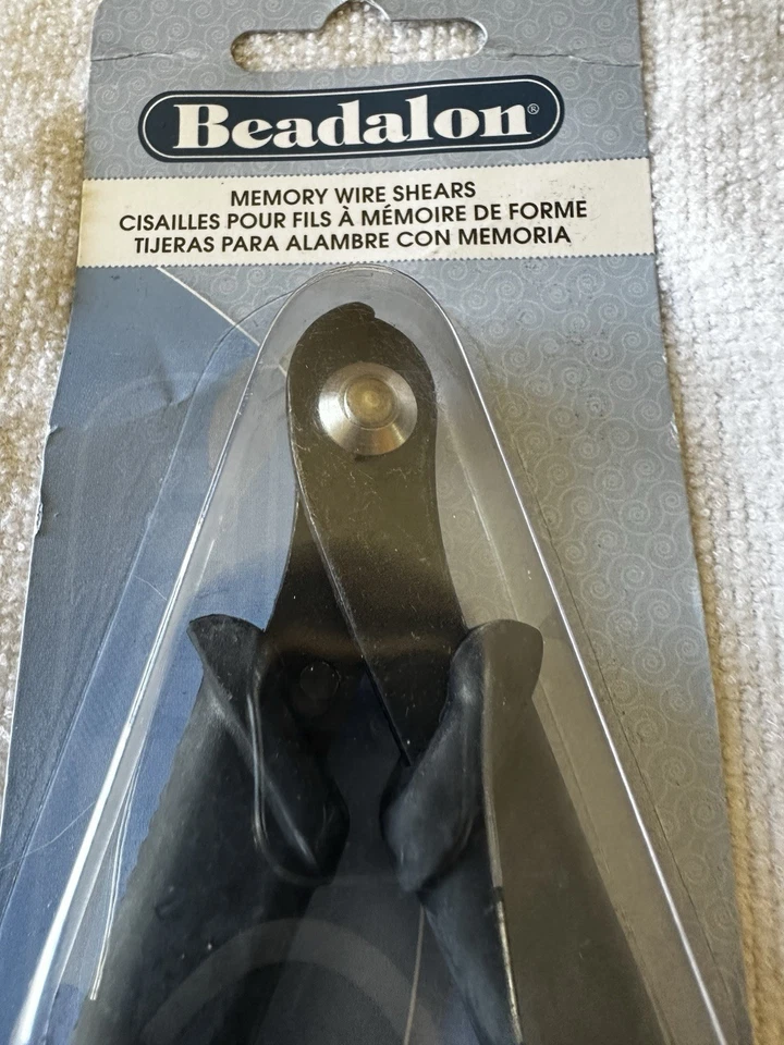 Tijeras de alambre con memoria Beadalon Foto 2 de 2