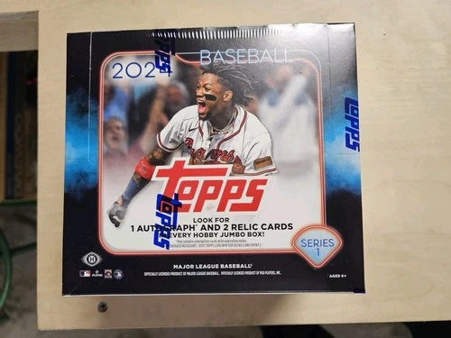 2024 TOPPS SERIES 1 BASEBALL HOBBY JUMBO BOX