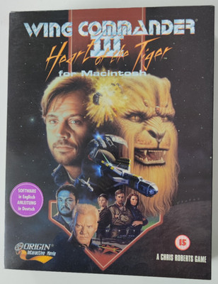 Wing Commander 3 - Heart of the Tiger | für Mac / Macintosh in Big Box - OVP