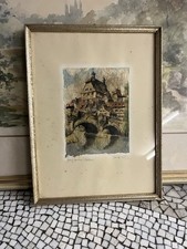 Quadro antico con cornice 33,5 x 25,5 cm