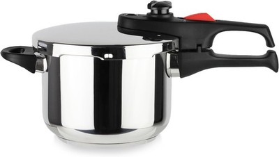 MAGEFESA Practika Plus 3.3-Quart Pressure Cooker   18/10 Stainless Steel 5-Layer