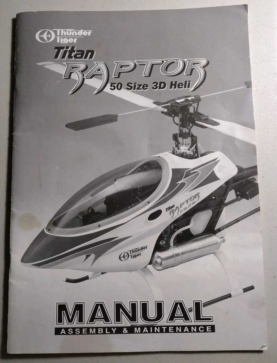 Thunder Tiger RC Helicopter Models & Kits for sale | eBay