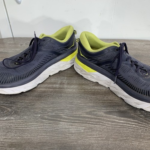 Hoka One One Bondi 7 Herren Laufschuhe Sneaker Größe 12,5 Walking Blau **LESEN - Bild 10 von 12