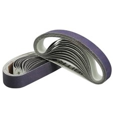 24 PCS 3/4" x 12" 240 Grit Replacement Sanding Belt Fits Work Sharp WSKTSKO