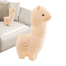 Alpaca Stuffed Animal Soft Stuffed Animal Hug Pillow Llama Plushie Comfortable