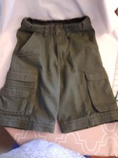 BSA Boy Scouts America Uniform Switchback Shorts Only Green Convertible Youth 6