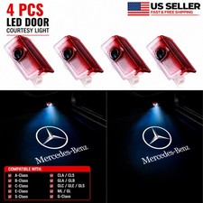 4 Pack Led Car Door Courtesy Logo Projector Lights Plug Play Shadow Lamp New 4 Pack Led Car Door Courtesy Logo Projector Lights Plug Play Shadow Lamp New