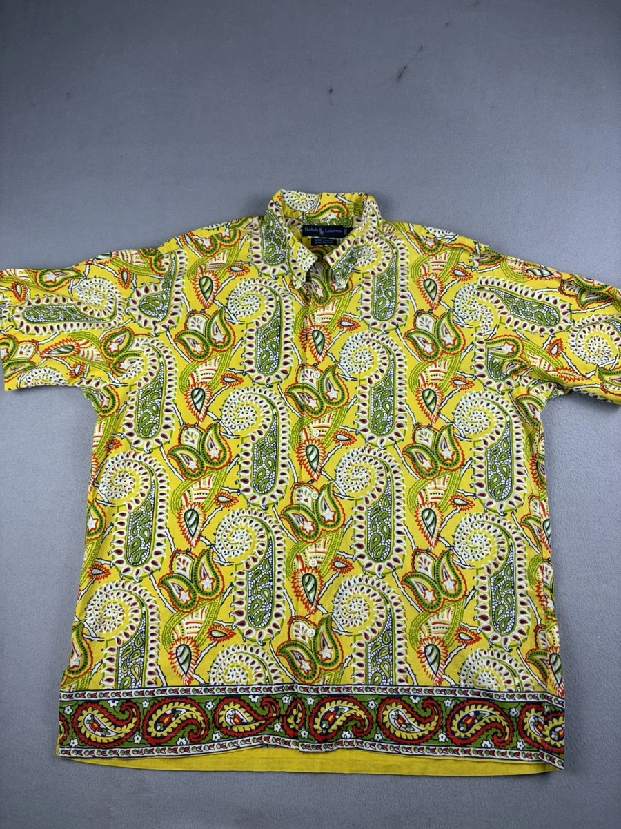 Polo Ralph Lauren Cotton Paisley Casual Button-Down Shirts for Men