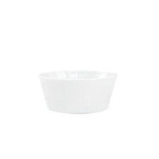 Pillivuyt Eventail Bowl 6" Set of 4 Salad Soup Cereal White Porcelain