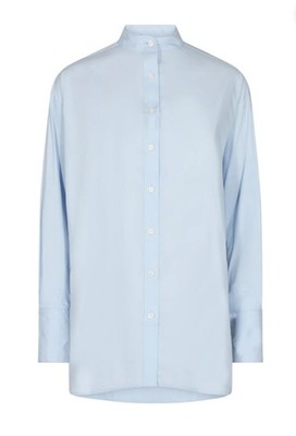 BRUUN & STENGADE Womens Bernadette Regular Fit Shirt Light Blue XL RRP £55