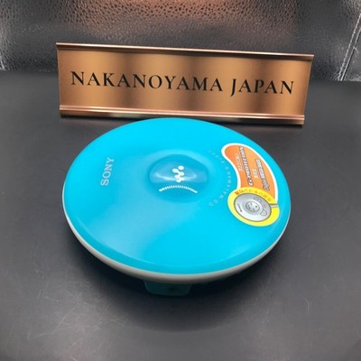 Sony D-EJ002 Portable CD Player Walkman Blue Tested Working Japan