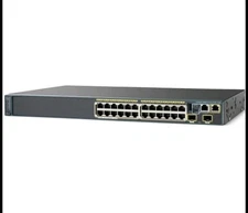 Cisco  Catalyst (WS-C2960S-48TD-L) 48-Ports Rack-Mountable Switch Managed