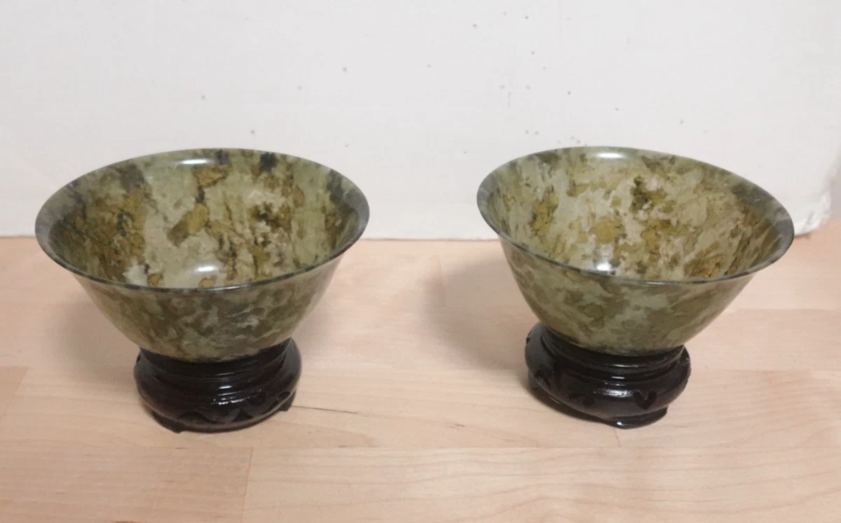 Green Jade 1900-1940 Antique Chinese Bowls for sale | eBay