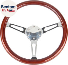 Classic 15380mm Wood Grain Steering Wheel Vintage Grant Nostalgia Style Wood S