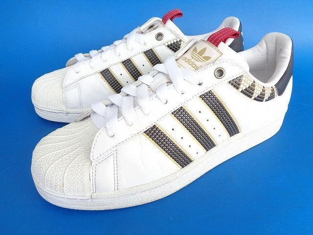 Sneaker Adidas Superstar 2013 bianche modello nativo G28353 senza scatola uomo Us9 5