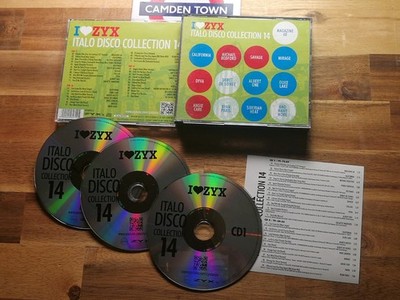 I Love Zyx Italo Disco Collection Vol. 14 Magazine 60 / Ryan Paris / Mirage 3X Cd M