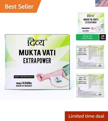 Divya Mukta Vati 120 Tablets,Brown, 120 Count Pack of 1