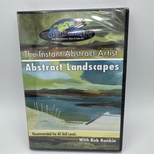 World of Art Instant Abstract Landscapes Artist Training DVD Bob Rankin New