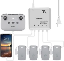 Hanatora Air 2S, Mavic Air 2 Rapid Multi Parallel Battery Charging Hub