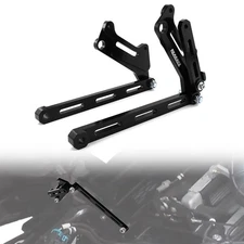 Fit For Polaris Slingshot S / SL / SLR 2022 Hood Extension Hinges Aluminum Black