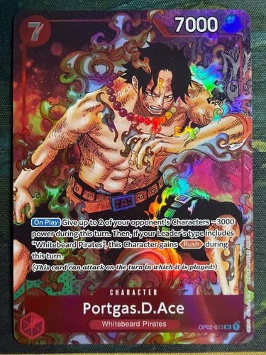 Portgas.D.Ace (Parallel) - Paramount War (OP02) OP02-013 SR