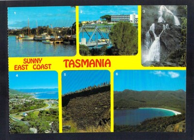 E6264 Australia Tasmania East Coast 6 image NCV postcard