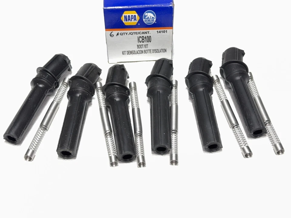 Ботинки со свечой зажигания NAPA Echlin ICB100 Motorcraft P/N WR6128 для Ford F7TZ-12A402-A - Изображение 3 из 4