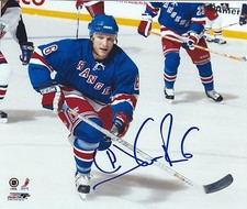 Auotographed  8x10 Darius Kasparaitis New York Rangers 8x10 Photo -  w/ COA