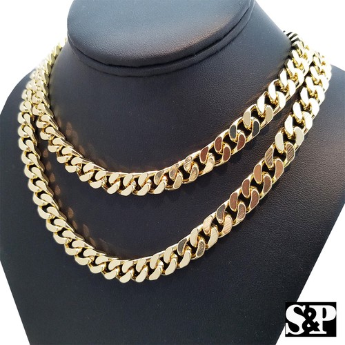 Miami Cuban Choker Chain Necklace | eBay
