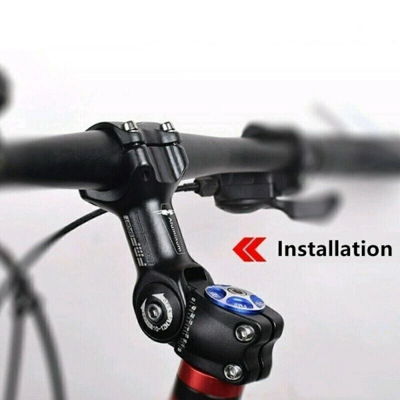 Road Bike Stem Riser 25.4mm 110mm Adjustable MTB Mountain Bicycle Handlebar - Image 4 of 4