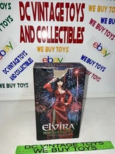 Elvira Mistress of the Dark Red, Fright and Boo 8" Clothed Action Figure NECA