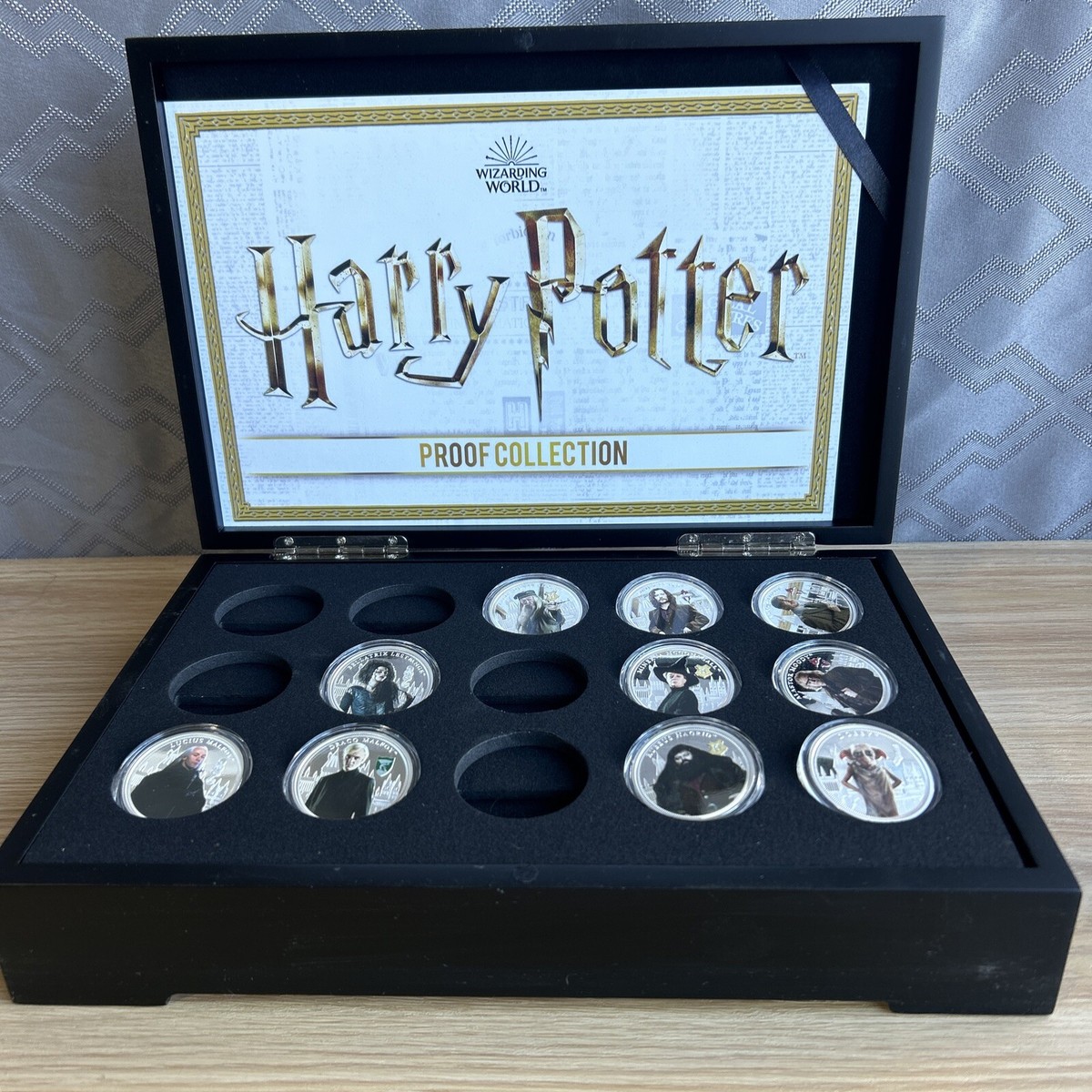 Official Harry Potter Proof Collection Bradford Exchange 10 Coin