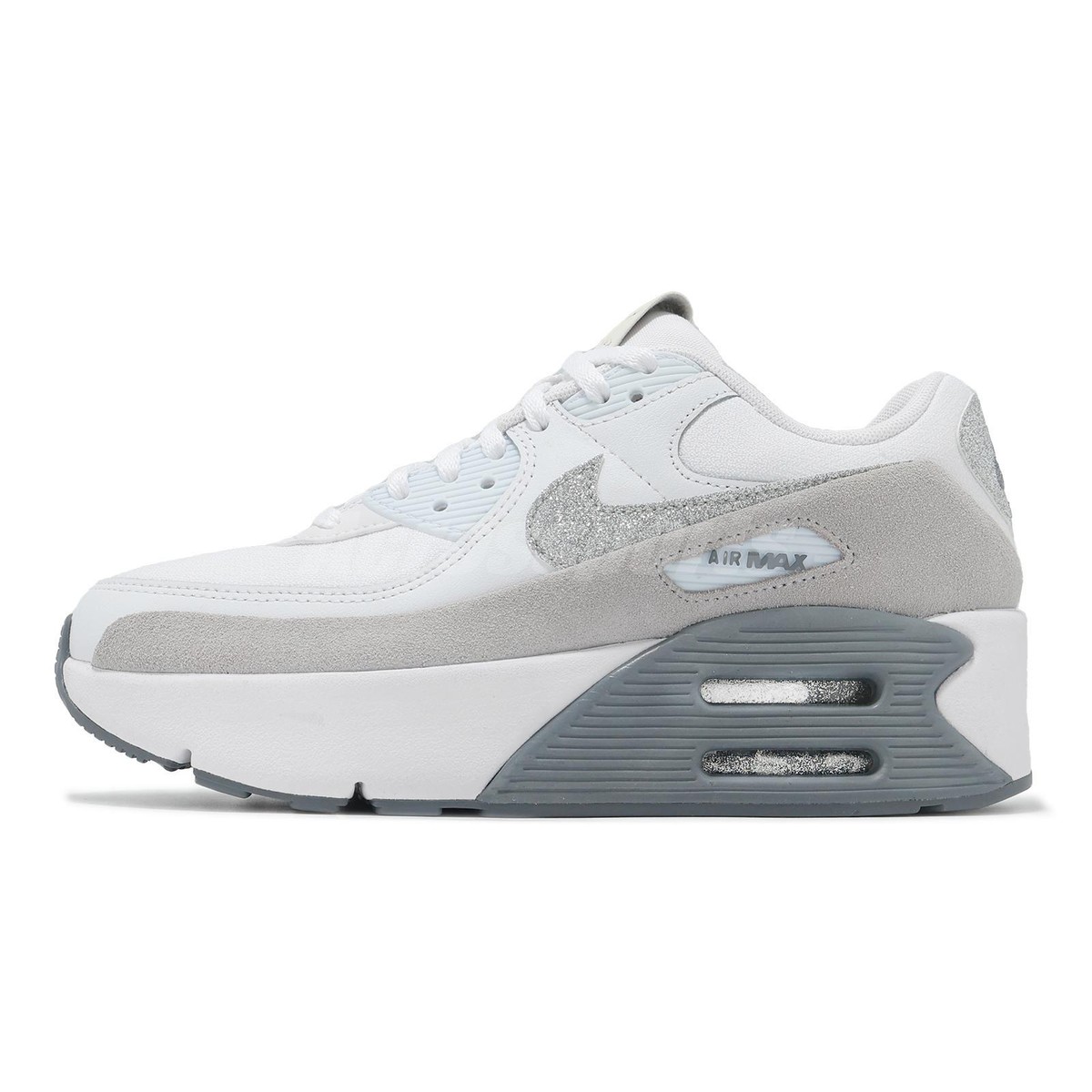 Nike Air Max 90 LV8 Glitter Swoosh Women Casual Lifestyle