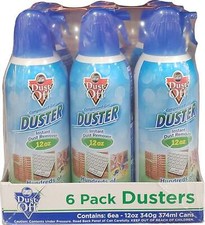 Falcon Dust-Off Professional Compressed Gas 12oz. 6-Pack DSXLP6-6205