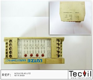Relay Vario Compact Lutze 24V AC/Dc IN 3-4-100/5 LED Red Relay | eBay