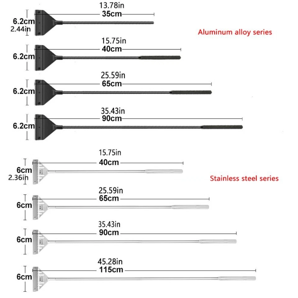 Aquarium Stainless Steel Fish Tank Algae Removal Scraper Aquatic Cleaning Tool - Image 4 of 4