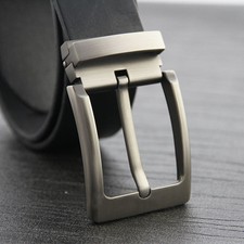 1PCS Silver Gray Quality Pin Buckle for Mens Belt