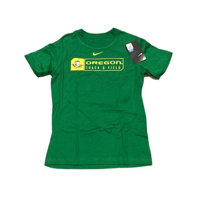 New NWT Oregon Ducks Track and Field Nike Youth Small Shirt | eBay
