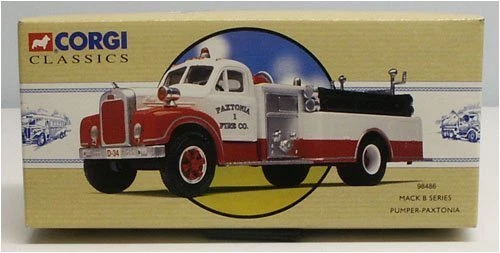 Bomba de bomberos modelo Corgi 98486 escala 1/50 - Mack serie B Paxtonia - Imagen 4 de 4