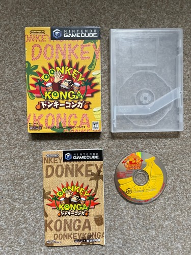 Donkey Konga Sur Nintendo GameCube – Jeu Complet (notice Incluse), Bon état