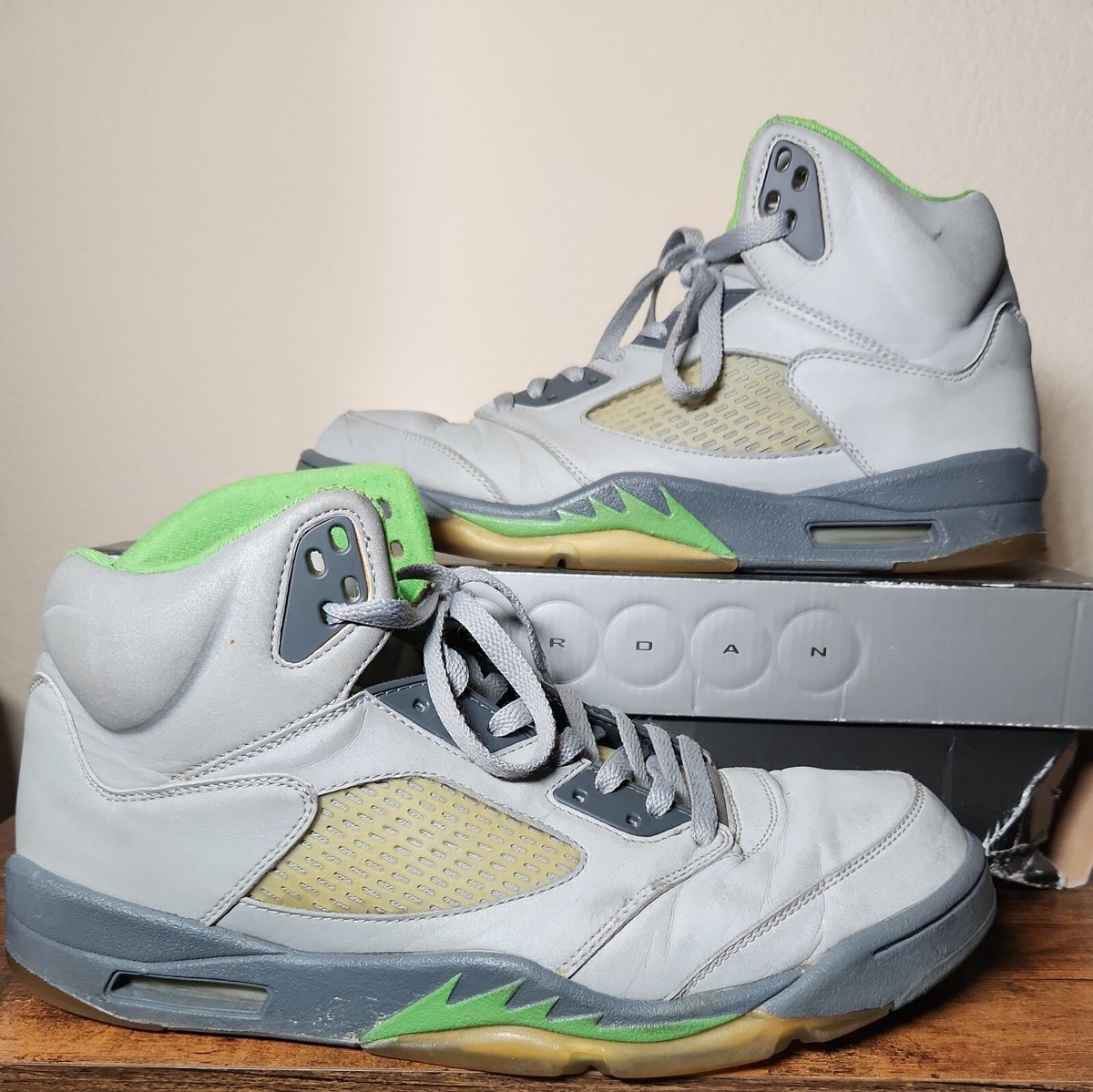 Air Jordan 5 Retro GREEN BEAN 美品 29cm Jordan 5 Retro Green Bean (2022) Men's - DM9014-003 - US